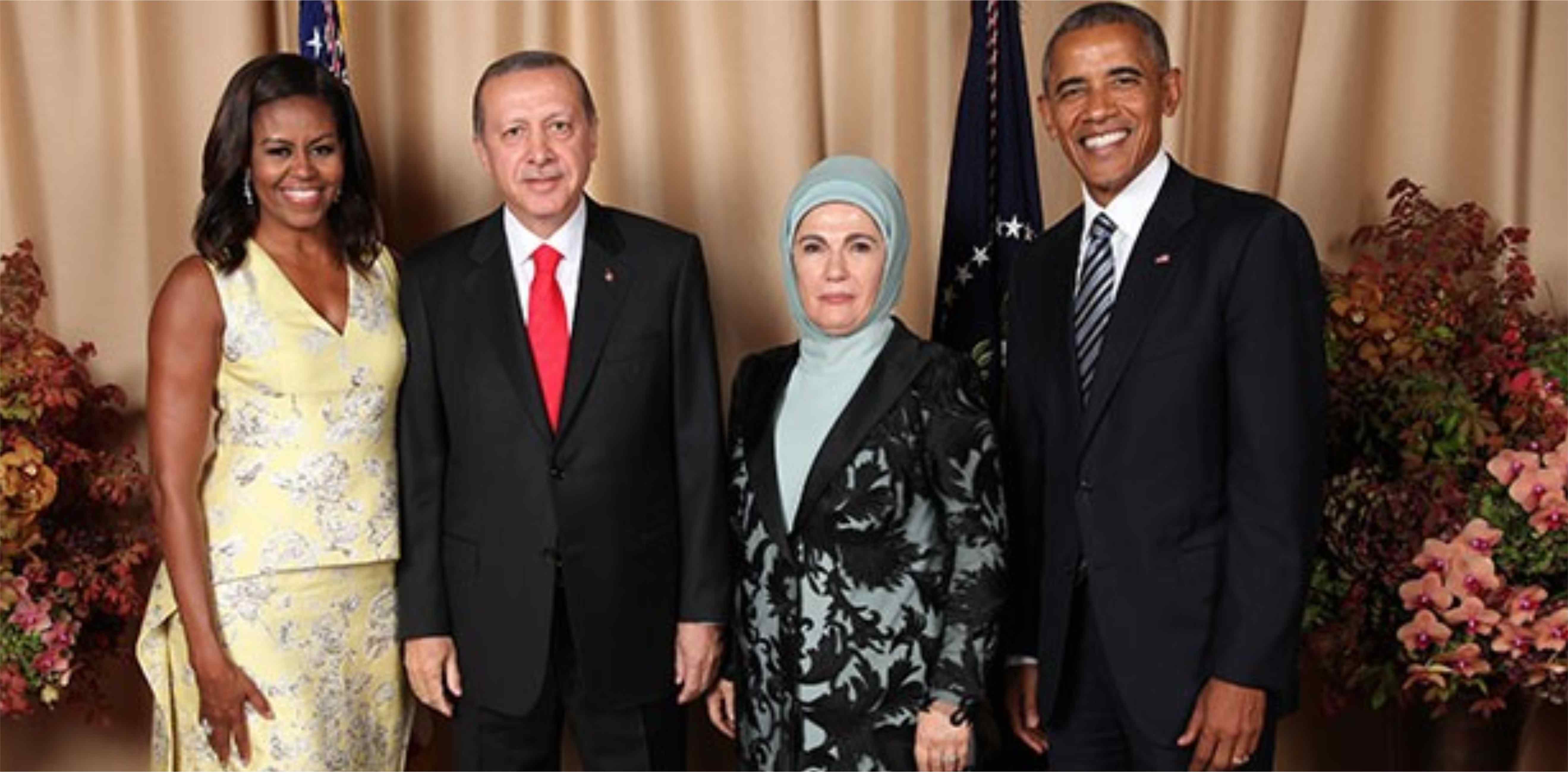 Obama ve Erdoğan’dan aile fotoğrafı