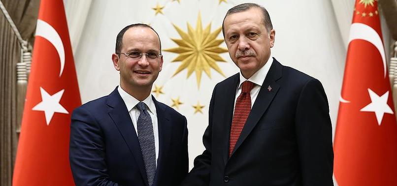Erdoğan, Arnavutluk Dışişleri Bakanı Buşati’yi kabul etti