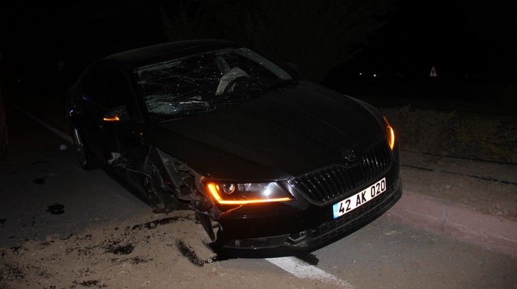 AK Partin İl Başkanı trafik kazası geçirdi