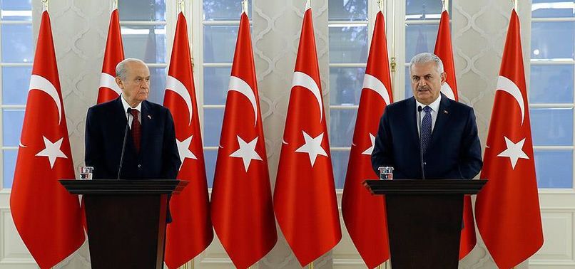Başbakan Yıldırım ve Devlet Bahçeli açıkladı: Teklif Meclis’e sunuluyor