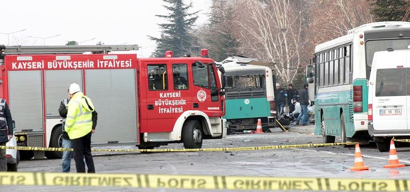 Kayseri’deki terör saldırısı: Gözaltına alınan 26 zanlıdan 20’si tutuklandı