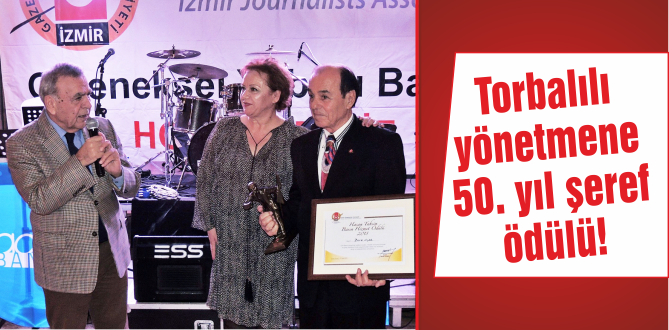 Torbalılı yönetmene 50. yıl şeref ödülü!