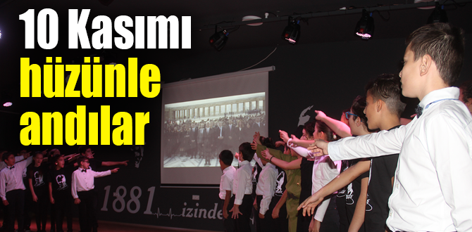 Öğrenciler Atatürk’ü anlattı