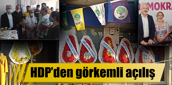HDP’den görkemli açılış