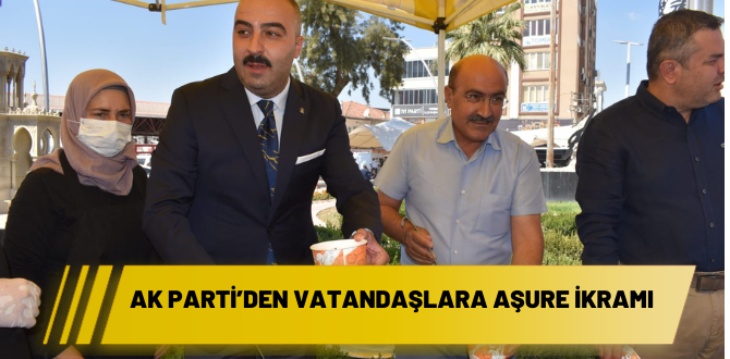 AK Parti’den vatandaşlara aşure ikramı