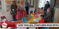 Cafer Tosun okul ziyaretlerine devam ediyor