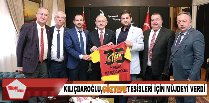 Kılıçdaroğlu, Göztepe tesisleri için müjdeyi verdi