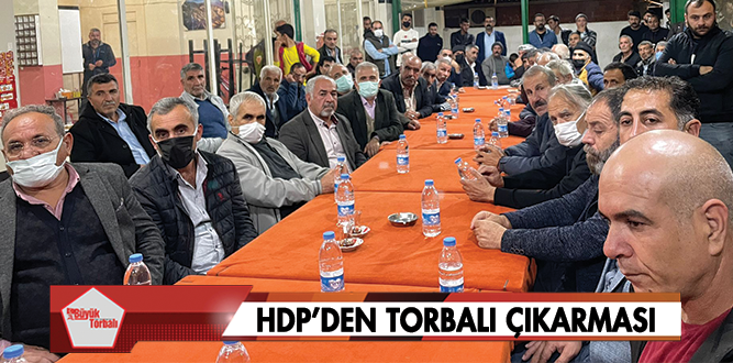 HDP’den Torbalı çıkarması
