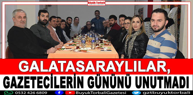 Galatasaraylılar, gazetecileri kahvaltıda ağırladı