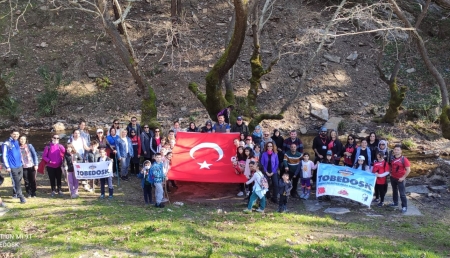 TOBEDOSK ve 80. Yıl İlkokulu’ndan Orman Haftası yürüyüşü