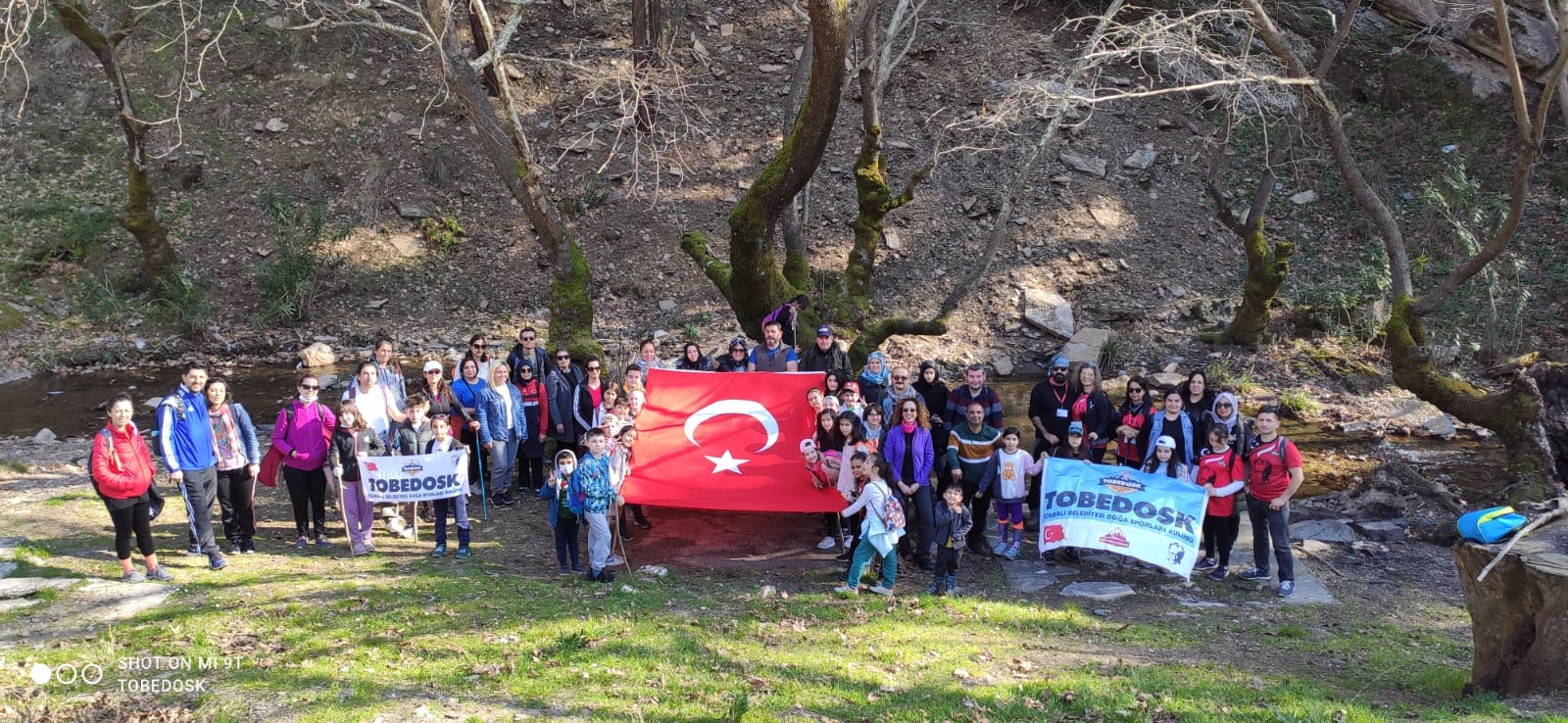 TOBEDOSK ve 80. Yıl İlkokulu’ndan Orman Haftası yürüyüşü