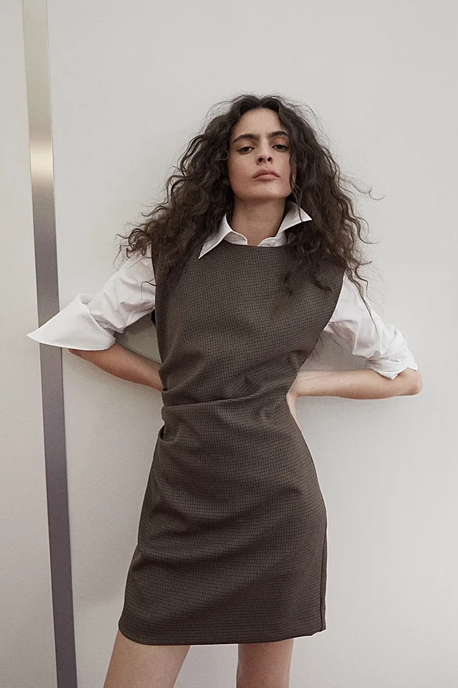 Vestido estampado de Mango (39,99 euros)